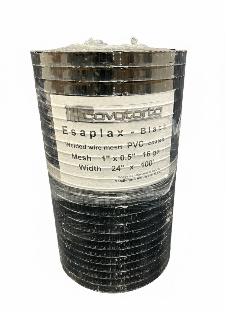 1/2 x 1 16ga PVC Coated